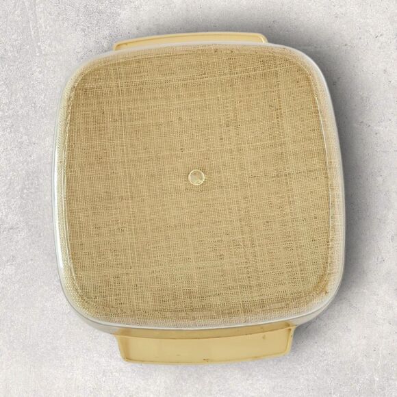 Vintage 1960s Thermo-Serv Insulated Casserole Server Tropical Scene MCM Serving - Picture 6 of 15